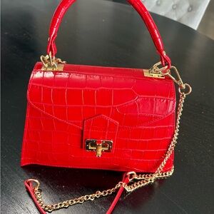 Persaman New York Marta Embossed Satchel